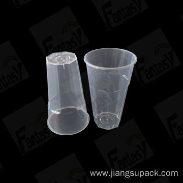 Disposable packaging Cup Plastic Injection Bubble Tea Cup